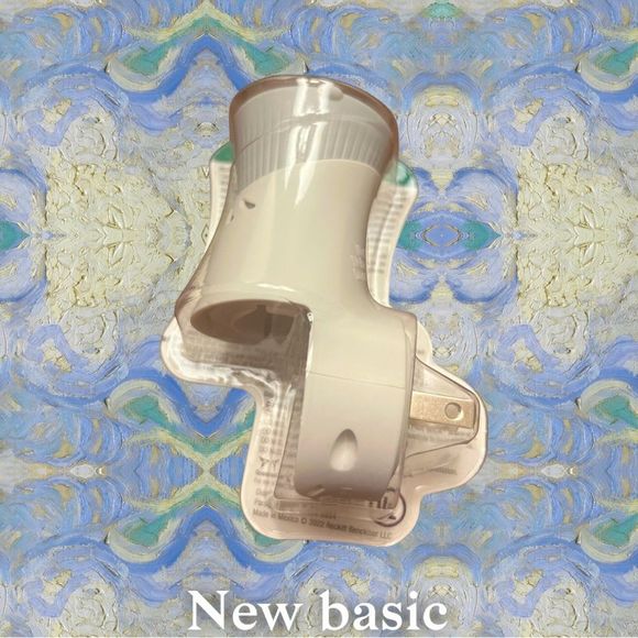 Air Wick® Scented Oil Warmer with Swivel AC Plug Greyish White/Grey - Picture 2 of 6